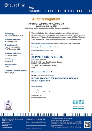 FA-Audit certificate